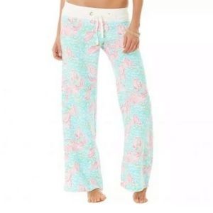 RARE Lilly Pulitzer Beach Pant Lobstah fits xs